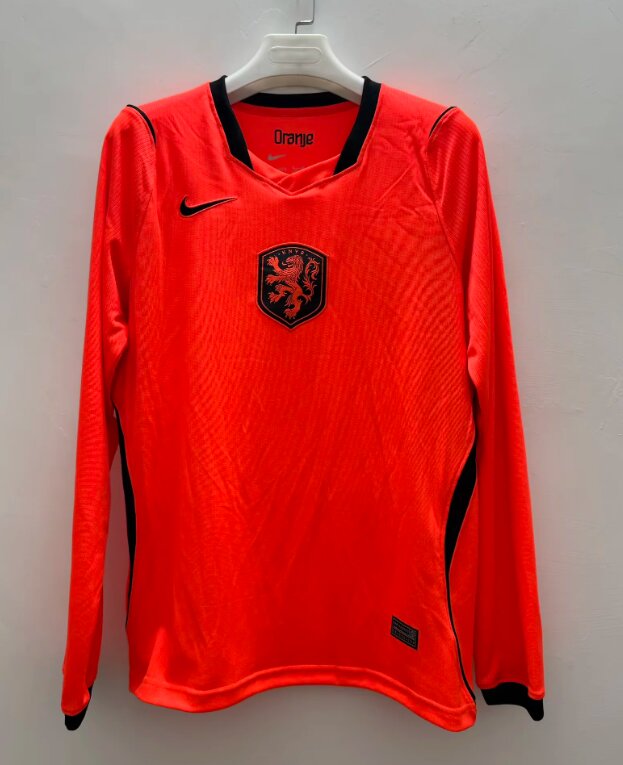 AAA Quality Netherlands 2026 World Cup Home Long Jersey